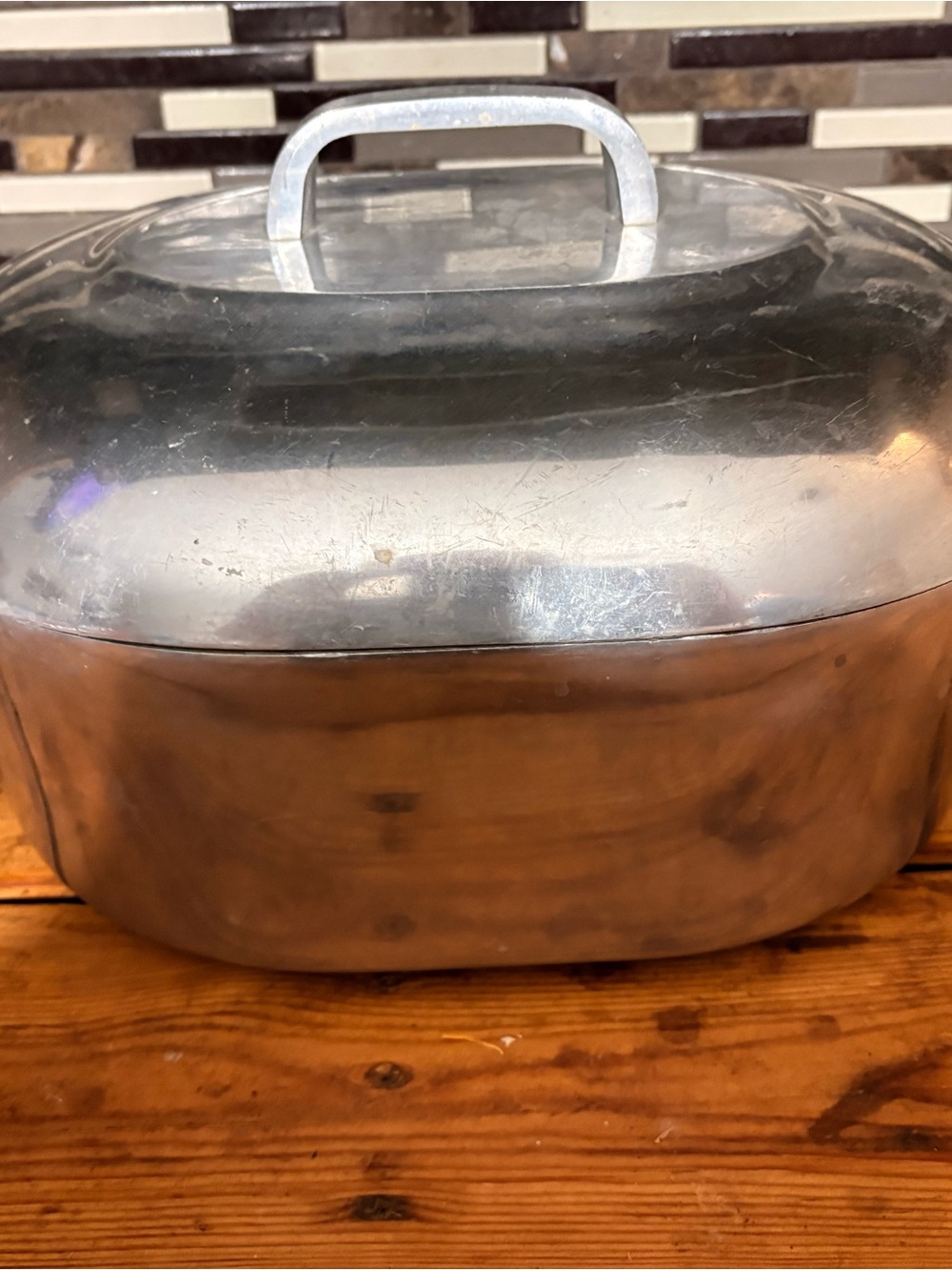 Vintage Magnalite Roasting Pan in Silver
